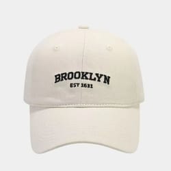 breathable anti-uv embroidered letter baseball cap – lightweight sunshade hat