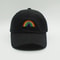 Rainbow Embroidered Adjustable Baseball Cap Unisex Outdoor Sun Protection Hat 1