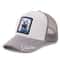 Grizzlies Patch Suede Trucker Hat Adjustable Animal Baseball Cap For Men Women 10