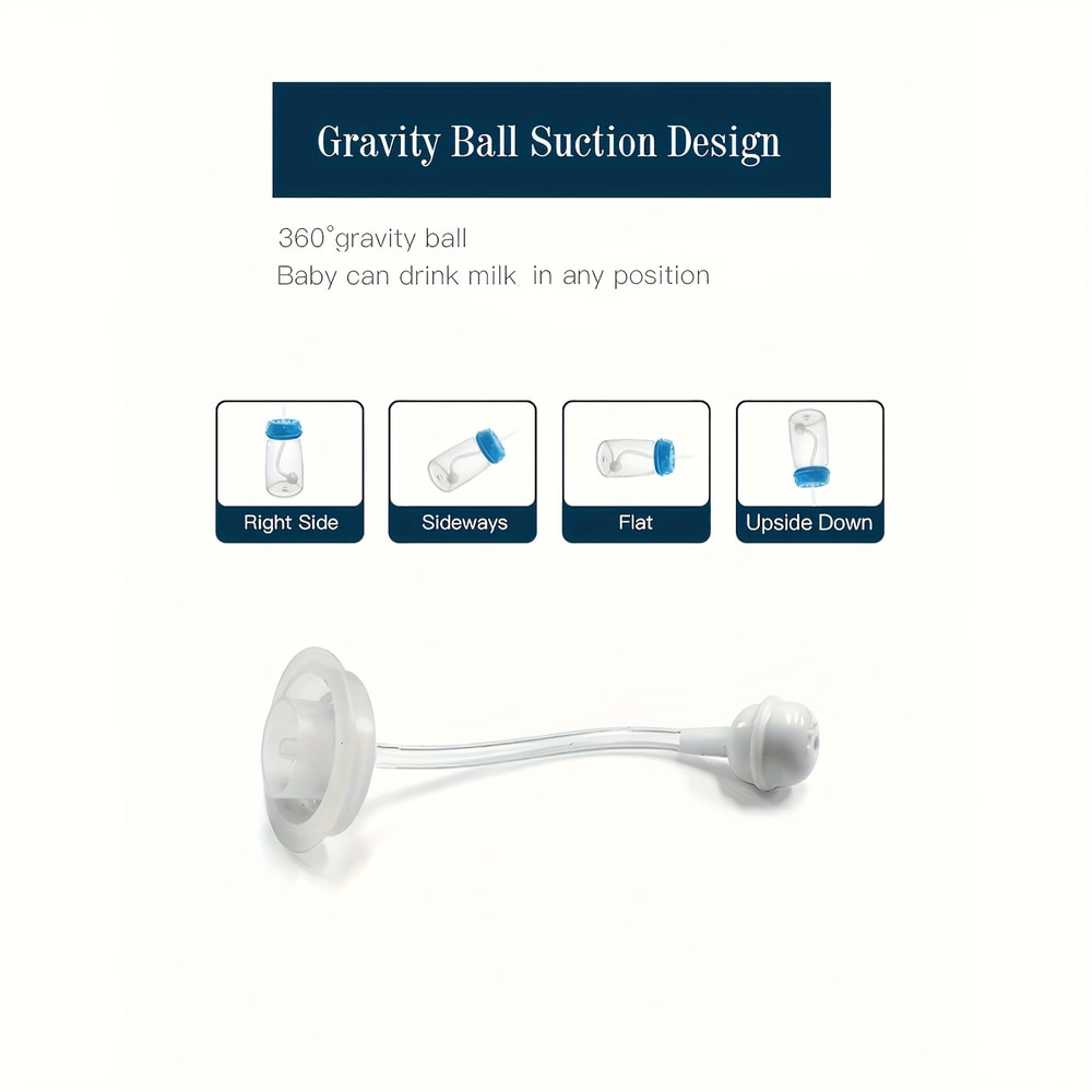 Self Feeding Baby Bottle Set For Hands Free Feeding And Easy Baby Independence 6