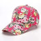 Womens Floral Print Trucker Hat Adjustable Summer Streetwear Baseball Cap 16