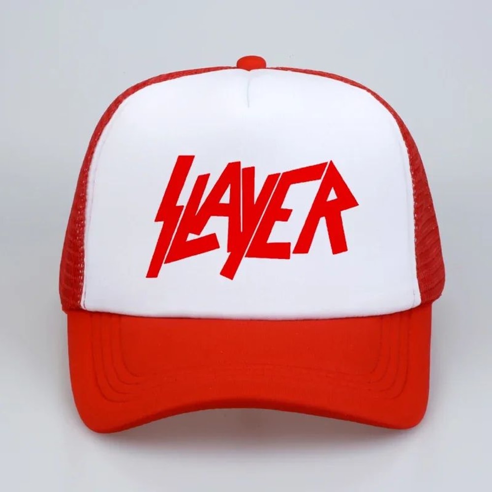 Speed Metal Punk Trucker Cap Adjustable Mesh Baseball Hat For Men Women 7