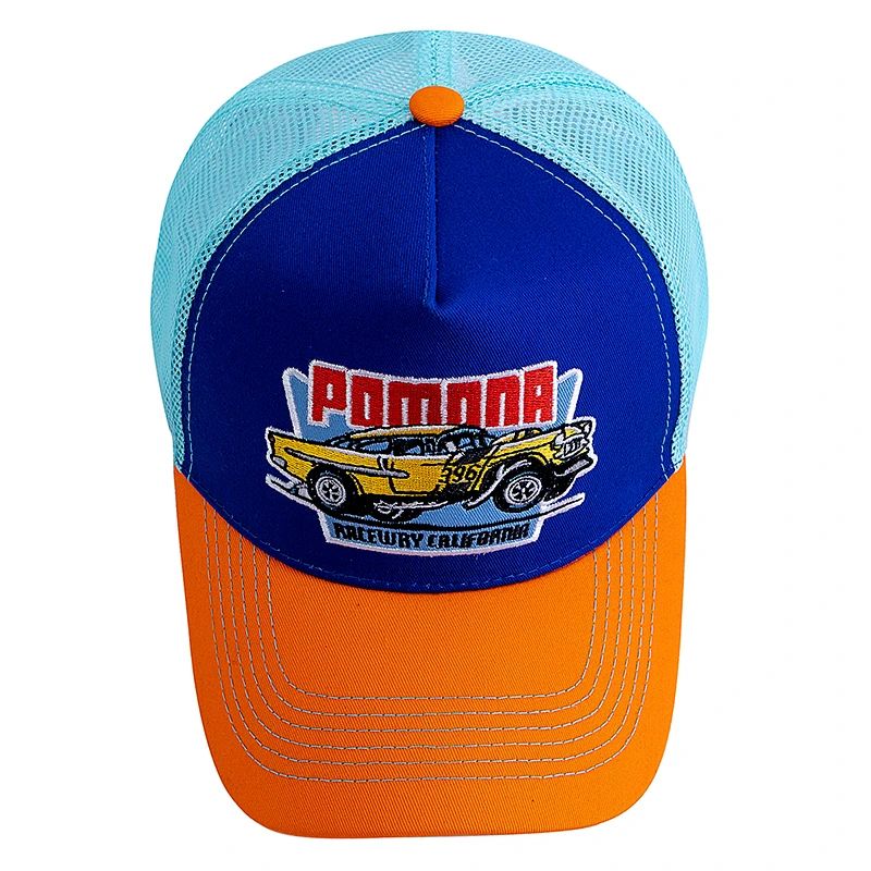 Big Truck Embroidered Mesh Trucker Hat Adjustable Summer Fishing Snapback Cap 3