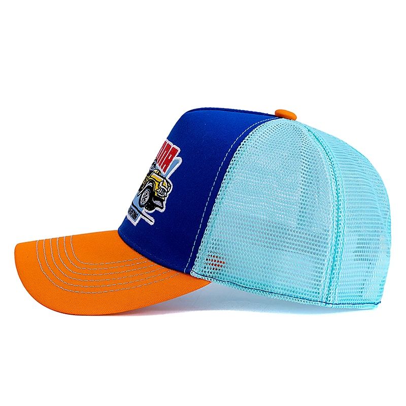Big Truck Embroidered Mesh Trucker Hat Adjustable Summer Fishing Snapback Cap 4