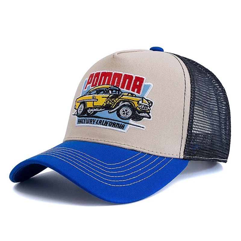 Big Truck Embroidered Mesh Trucker Hat Adjustable Summer Fishing Snapback Cap 6