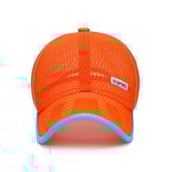 kids summer mesh sun protection baseball cap – breathable outdoor sports hat