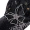 Butterfly Flower Pendant Baseball Cap Adjustable Womens Streetwear Summer Trucker Hat 2