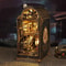 DIY Dollhouse Book Nook Kit Wooden Puzzle Bookshelf Insert Decor 1