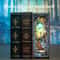 CUTEBEE Wonderland Gate DIY Book Nook Kit With LED Light Miniature Bookshelf Insert Dollhouse Craf 0