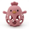 Cartoon Chick Silicone Baby Teether Toy Soft Hollow Teething Chew For Infants 11