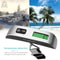Portable Digital Luggage Scale 50kg With LCD Display Travel Baggage Weight Checker 1