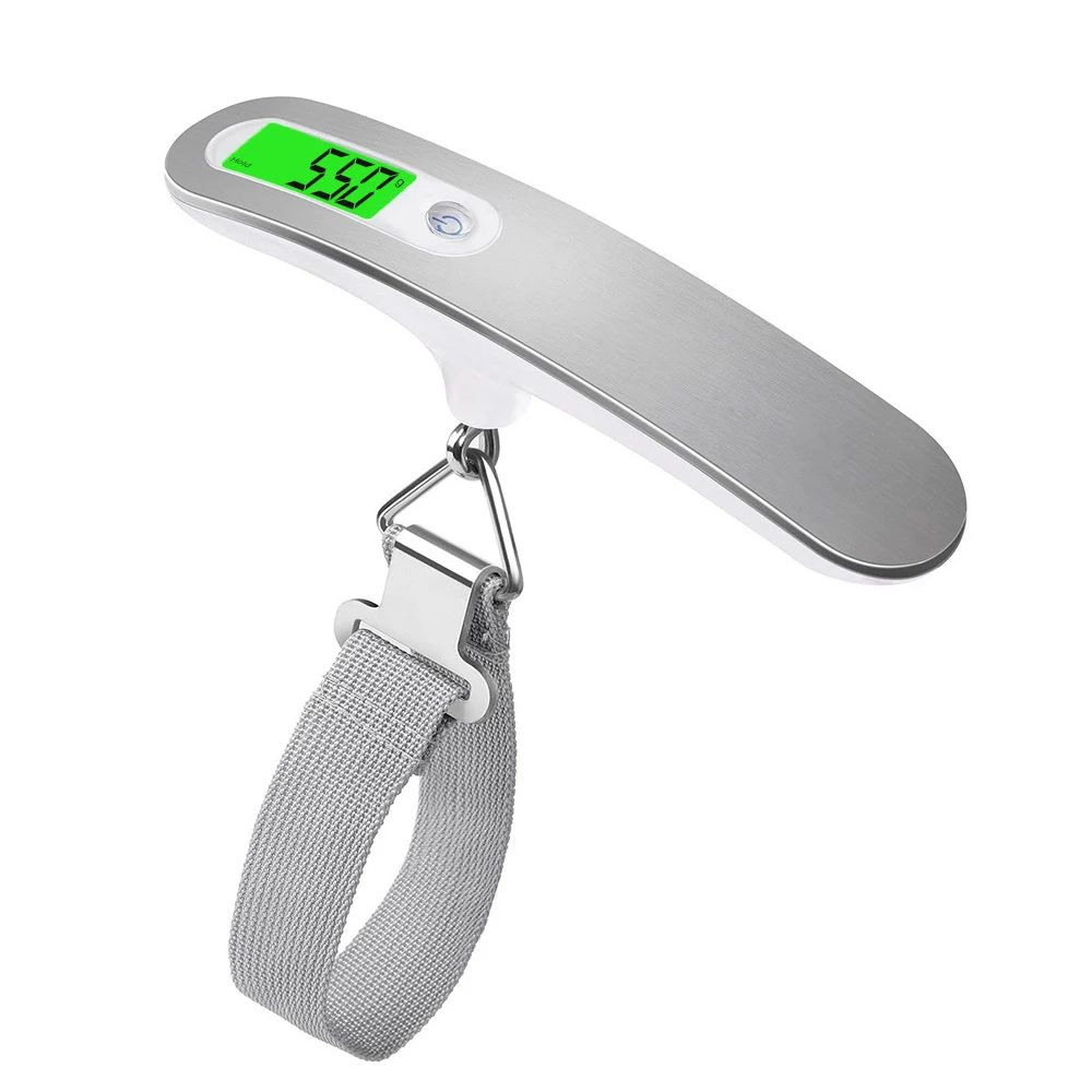 Portable Digital Luggage Scale 50kg With LCD Display Travel Baggage Weight Checker 6