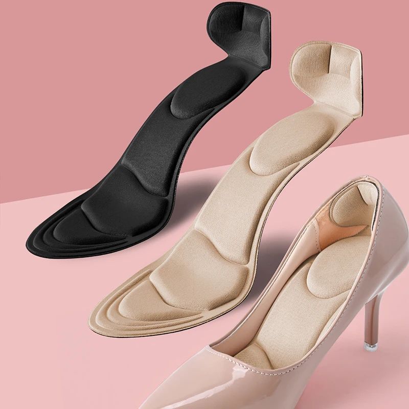 Memory Foam Cuttable Shoe Insoles For Women AntiSlip High Heel Comfort Cushion Pads 3