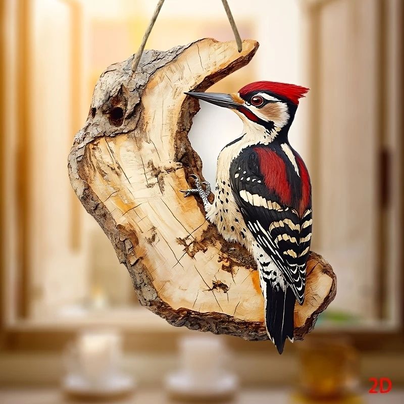 Vintage Bird Wooden Wall Sign Farmhouse Garden Decor Plaque For Porch Home 7