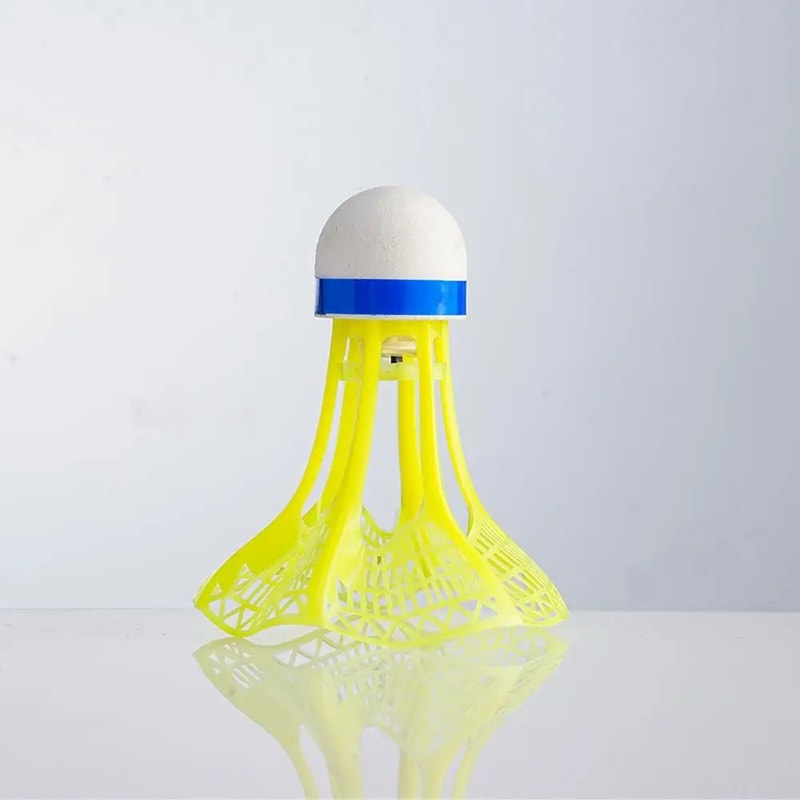 LED Luminous Windproof Badminton Shuttlecock Durable Nylon Glow Shuttle For Night Play 5