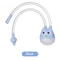 Baby Nasal Aspirator With AntiBackflow Filter Soft Silicone Nose Cleaner For Infants 3