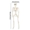 Movable Halloween Skeleton Decoration Full Body Skull Prop For Haunted House Party Decor 7