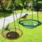 FlowerShaped Hanging Bird Feeder Bird Bath Outdoor Garden Bird Water Tray With Chain 4