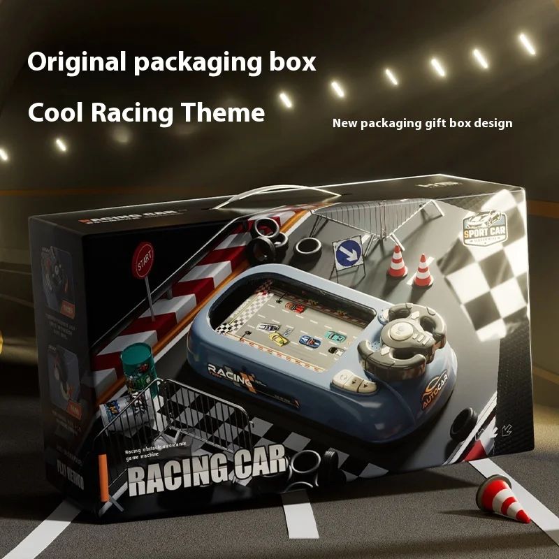 Interactive Kids Steering Wheel Racing Simulator Toy With Sound Lights Driving Game Console For Ch 2