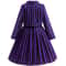 Wednesday Enid Sinclair Girls 2Pcs Cosplay Dress Kids Striped Party Halloween Costume Outfit 1