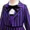 Wednesday Enid Sinclair Girls 2Pcs Cosplay Dress Kids Striped Party Halloween Costume Outfit 3