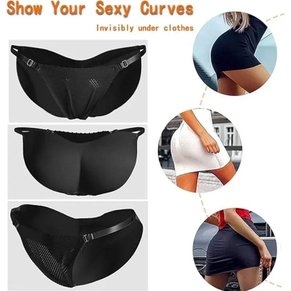 Womens Padded Butt Lifter Shapewear Panties Seamless Hip Enhancer Booty Shaper Underwear 1