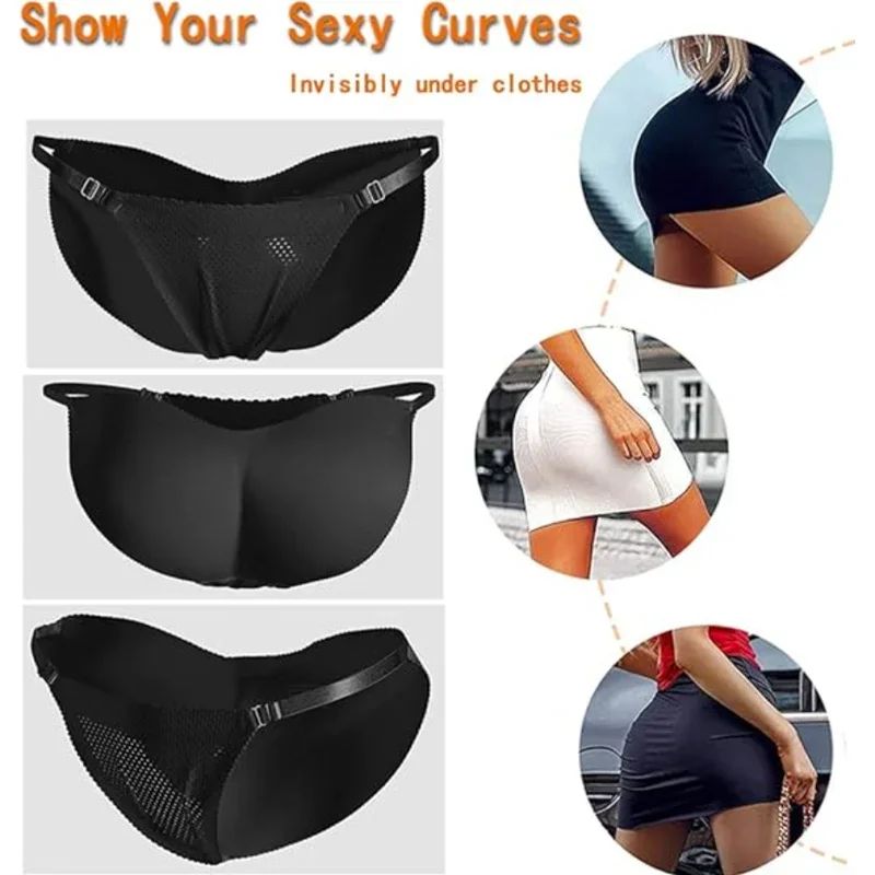 Womens Padded Butt Lifter Shapewear Panties Seamless Hip Enhancer Booty Shaper Underwear 1