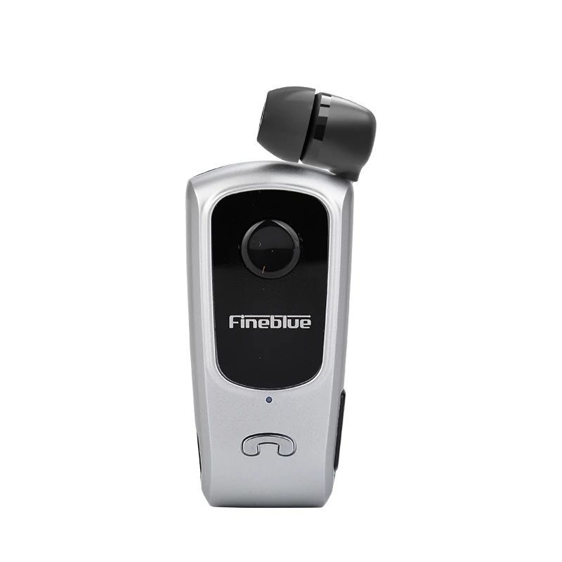 FineBlue F920 Bluetooth 53 Retractable Wireless Earbud Headset ClipOn Sports Earphone With Vibrati