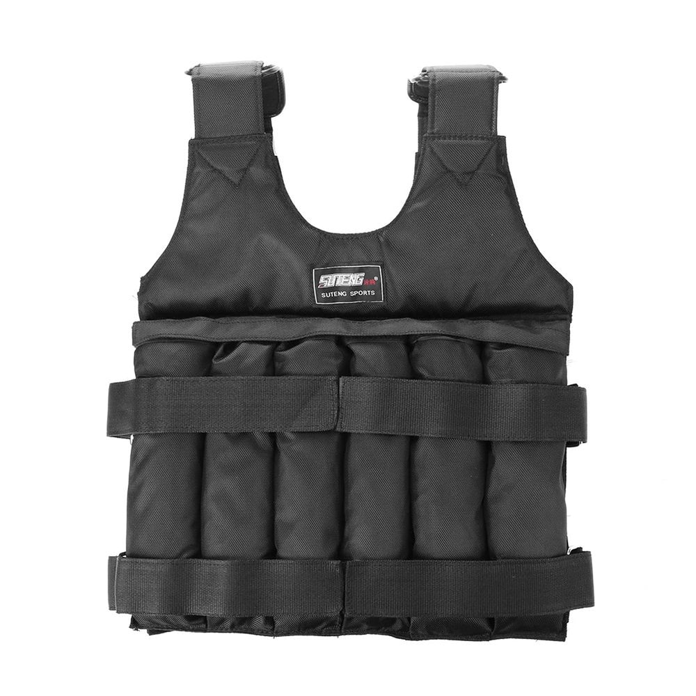 Adjustable Weighted Training Vest For Running Strength Training Heavy Duty Fitness Weight Vest 10