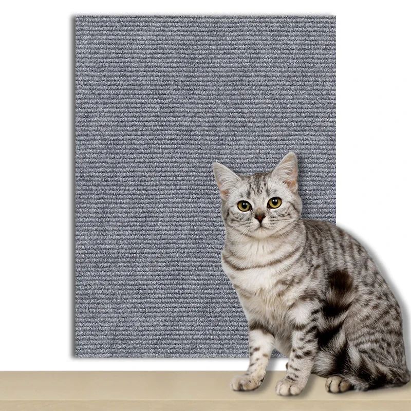 SelfAdhesive Cat Scratch Guard Carpet Trimmable Sofa Wall Protection Scratch Pad 9
