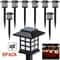 8Pack Solar Pathway Lights Outdoor Waterproof LED Garden Landscape Walkway Lights 0
