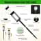Solar Garden Pathway Lights Outdoor IP65 Waterproof Automatic Landscape Lawn Lights 5