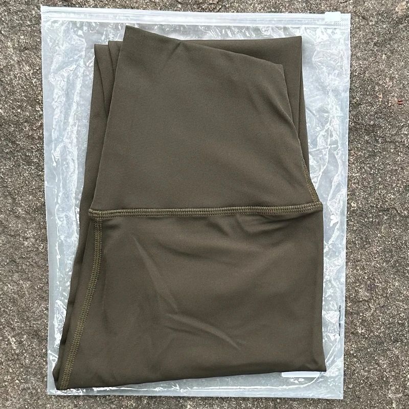 High Waist Naked Feel Yoga Leggings Womens Stretch Fitness Running Gym Tights 18