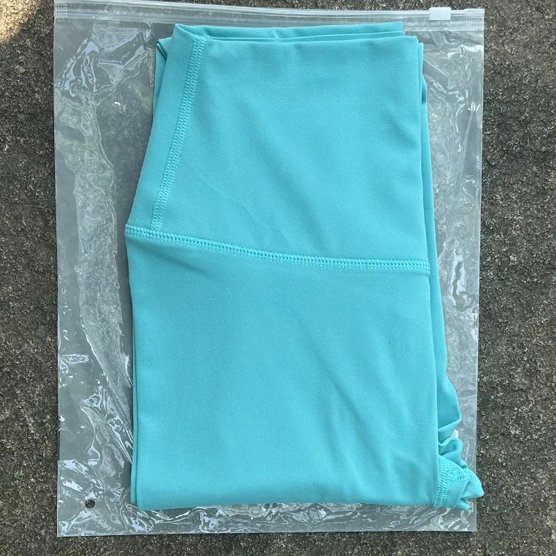 High Waist Naked Feel Yoga Leggings Womens Stretch Fitness Running Gym Tights 25