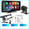 BQCC 1026in Portable Wireless CarPlay Android Auto Screen HD Touchscreen Car Stereo With Backup C 9