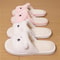 Cute Cartoon Cat Plush Fur Slippers Womens Open Toe NonSlip Indoor House Slides 3