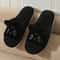 Cute Cartoon Cat Plush Fur Slippers Womens Open Toe NonSlip Indoor House Slides 6