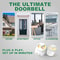HTZSAFE Wireless Doorbell Chime System 1000 Ft Long Range Waterproof Door Bell With 2 Push Buttons 3