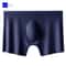 Mens Ice Silk Seamless Boxer Briefs Breathable Antibacterial Lightweight Underwear 6