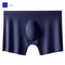 Mens Ice Silk Seamless Boxer Briefs Breathable Antibacterial Lightweight Underwear 6