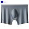 Mens Ice Silk Seamless Boxer Briefs Breathable Antibacterial Lightweight Underwear 7