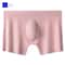 Mens Ice Silk Seamless Boxer Briefs Breathable Antibacterial Lightweight Underwear 8