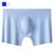 Mens Ice Silk Seamless Boxer Briefs Breathable Antibacterial Lightweight Underwear 9