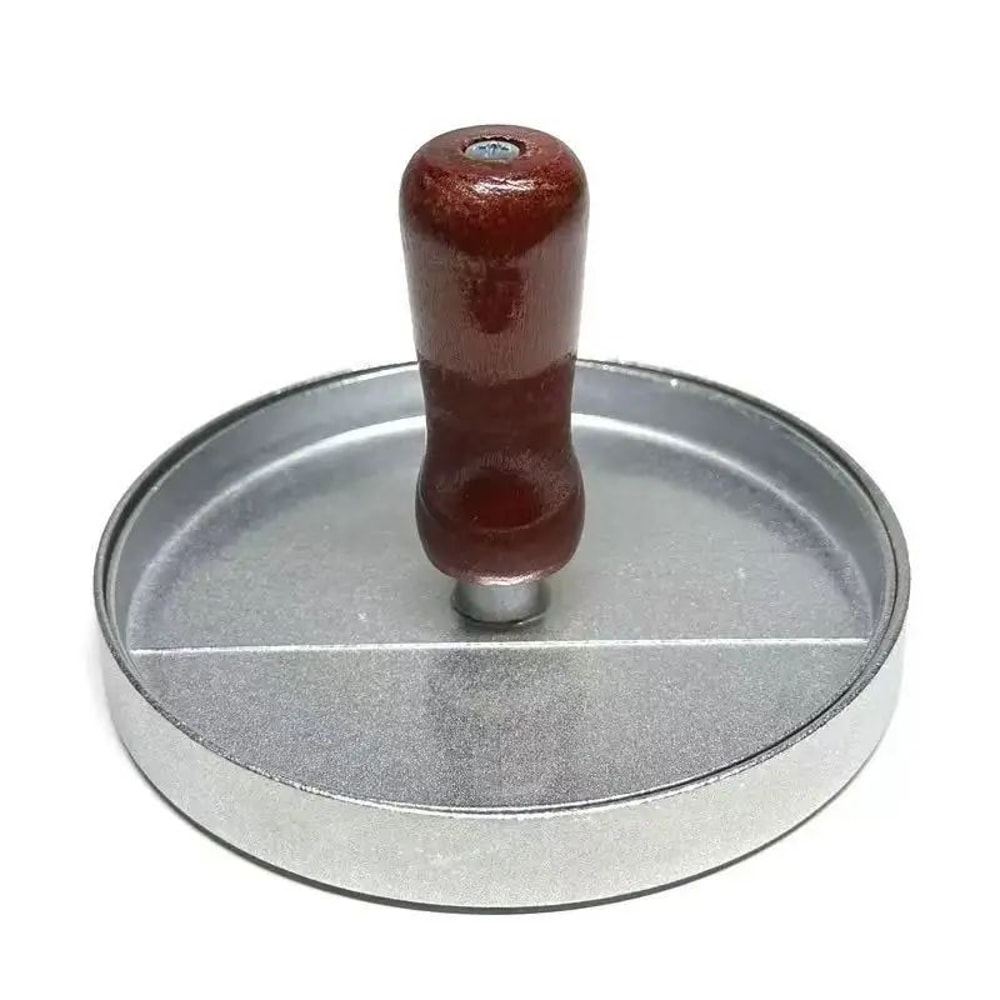 Aluminum Burger Press Patty Maker NonStick Hamburger Mold For BBQ Kitchen 6