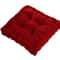 Tufted Meditation Floor Cushion Thick Cotton Square Yoga Chair Seat Pillow 9