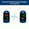 Digital Fingertip Pulse Oximeter Oxygen Saturation Heartbeat Monitor 8