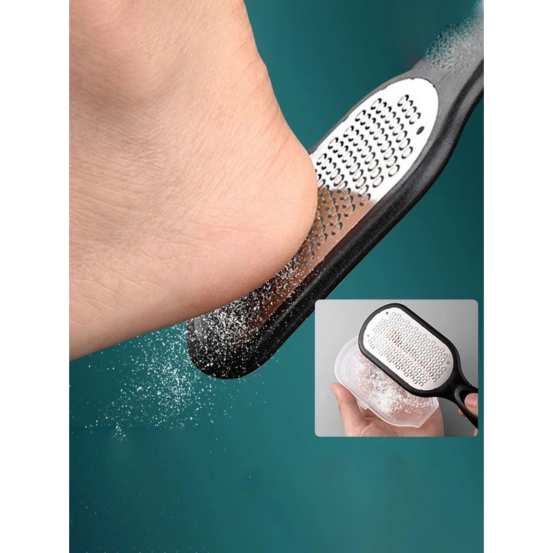 Professional Stainless Steel Foot File Pedicure Dead Skin Callus Remover 0