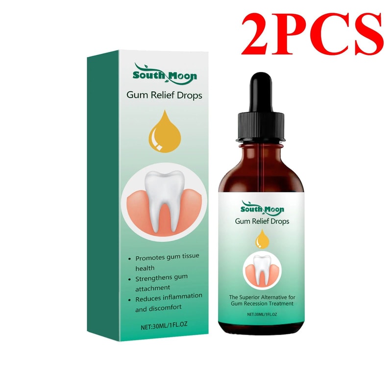 Gum Repair Oral Care Drops Receding Gum Relief Teeth Strengthening Serum 7