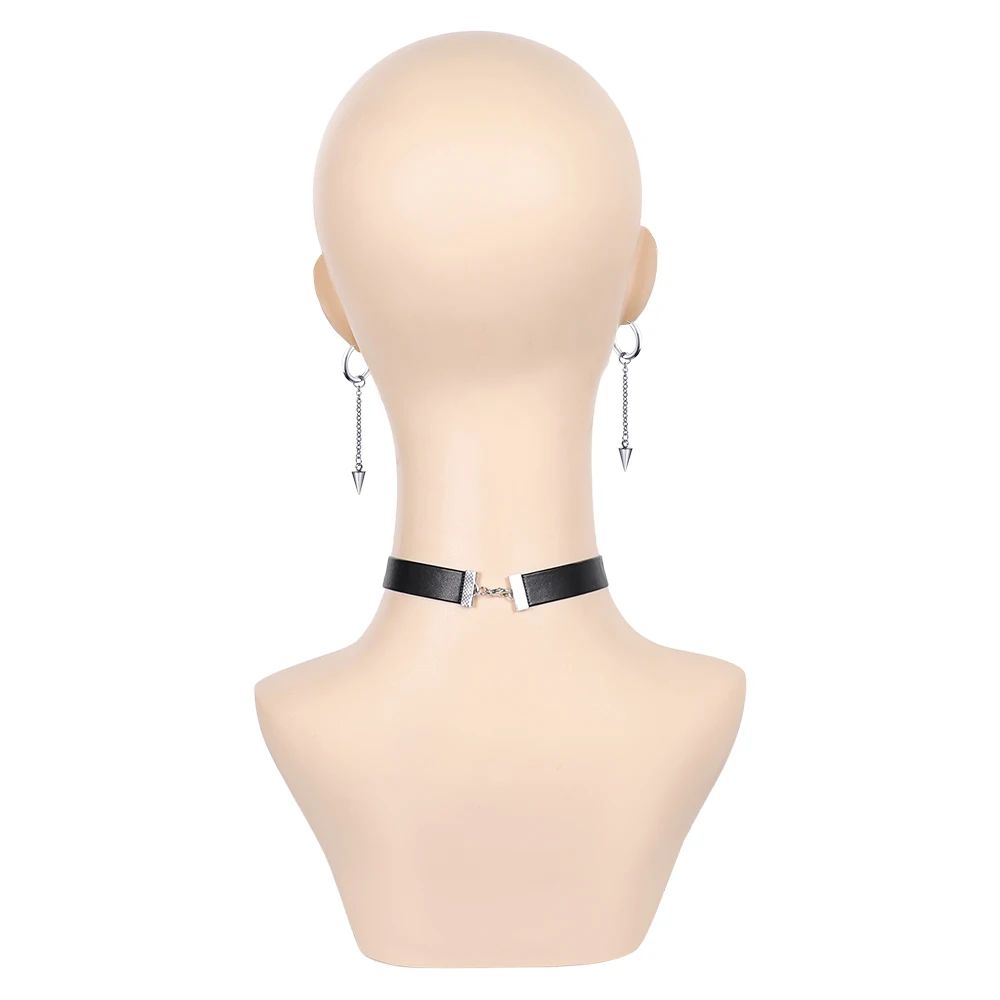 Fantasia Zorumira Devil Cosplay Jewelry Set Anime Choker Earrings Costume Accessories 2