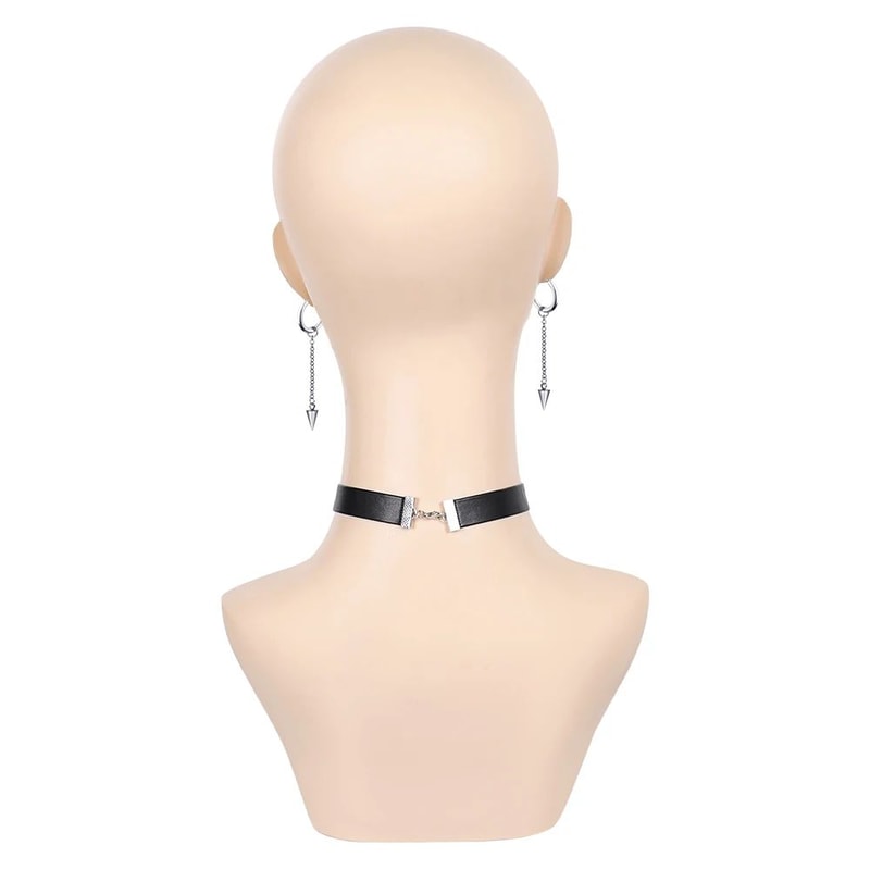 Fantasia Zorumira Devil Cosplay Jewelry Set Anime Choker Earrings Costume Accessories 2